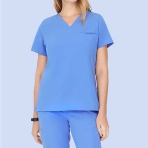 Ceil Blue Mandala Scrubs Jogger set